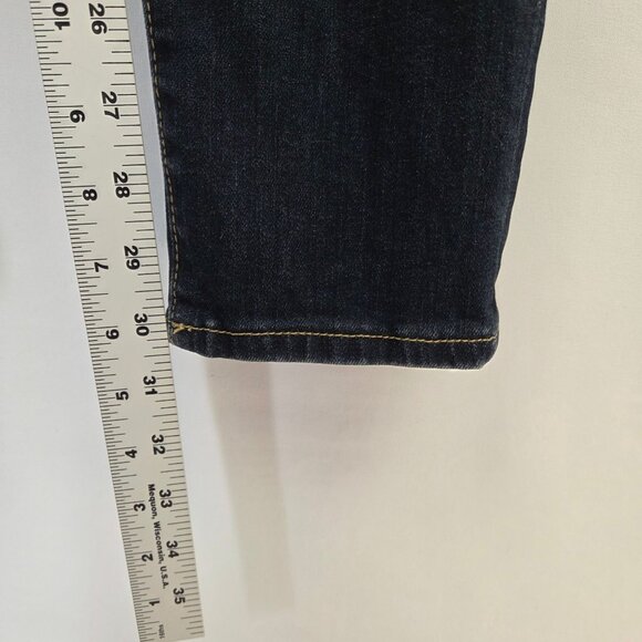 Kut From The Kloth Diana Kurvy Skinny Jeans Size 4 Dark Wash - Picture 10 of 13